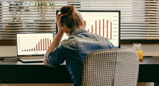 Ook in een neergaande markt leggen veel actieve fondsmanagers het af tegen de index